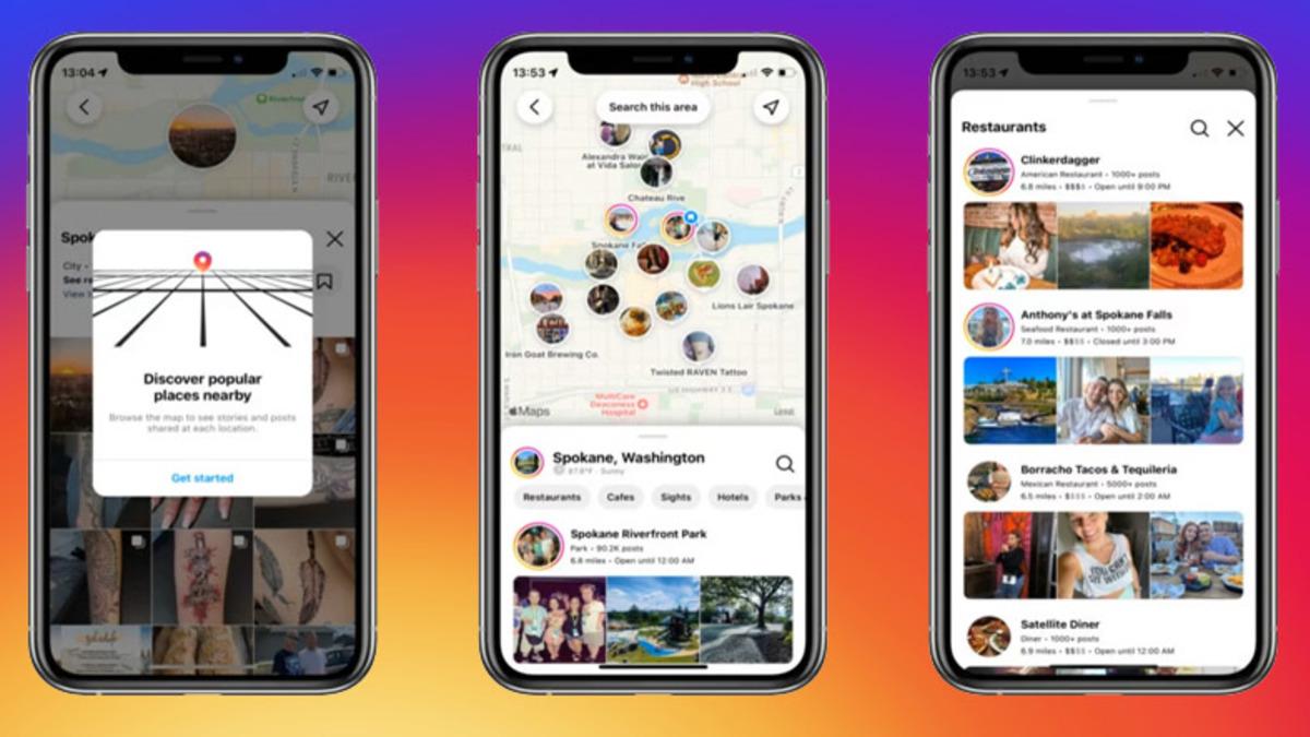 Instagram’dan “Akşam Nereye Gitsek?” Sorusundan Kurtaracak Özellik: Yakınınızdaki Mekanlar Haritada Gösterilecek