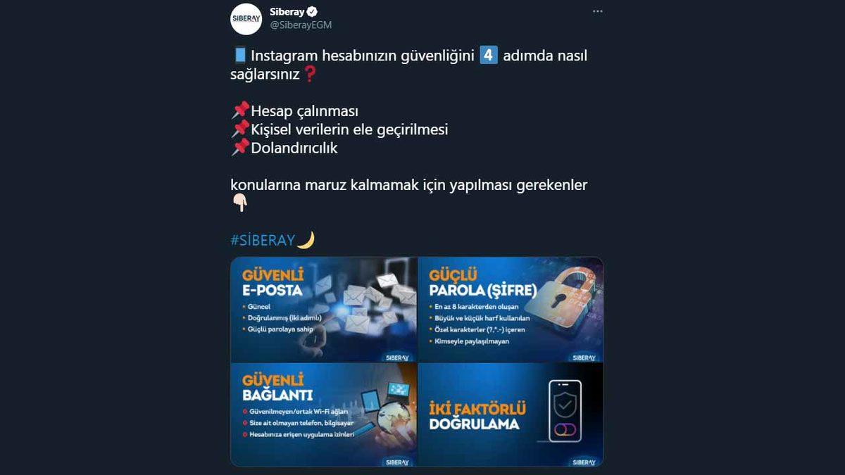 Emniyet Genel Müdürlüğü, Instagram’ı Güvenli Kullanmak İçin Yapılması Gerekenleri Açıkladı