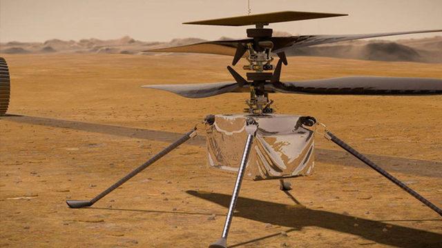 Mars Helikopteri Ingenuity’nin Gezegende Uçarken Çıkardığı Ses Kaydedildi [Video]