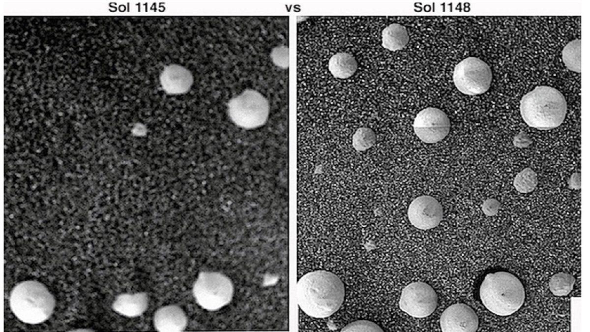Mars Yüzeyinde, Yaşamın Kanıtı Olabilecek Mantar Benzeri Oluşumlar Tespit Edildi