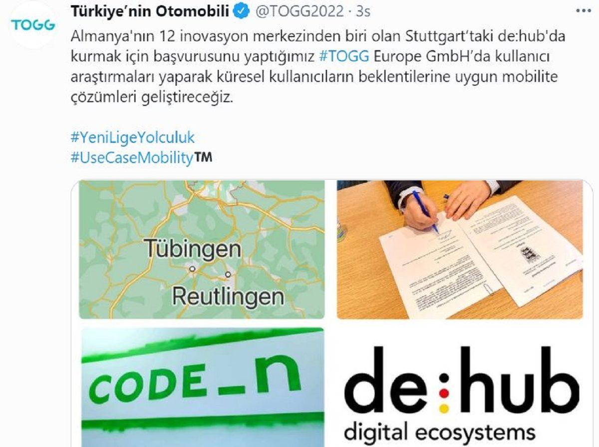 TOGG Avrupa’ya Açılıyor: Almanya’da Kullanıcı Araştırmaları Merkezi Kurulacak