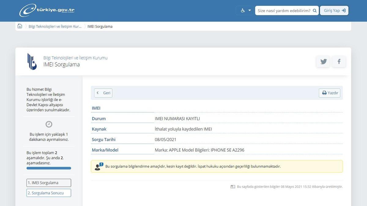 E-Devlet ile Telefonun ’Kaçak Olup Olmadığını’ Nasıl Kontrol Edersiniz?