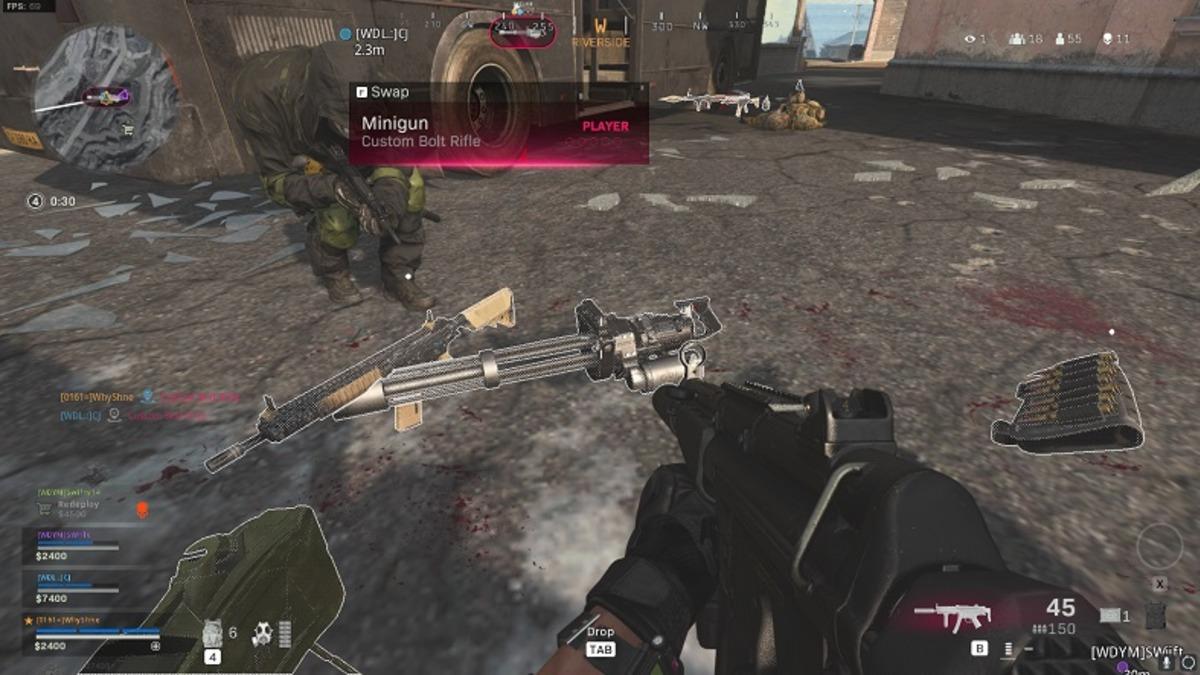 Call of Duty: Warzone’da Minigun’ı Geri Getiren Bir Hata Düzeltildi