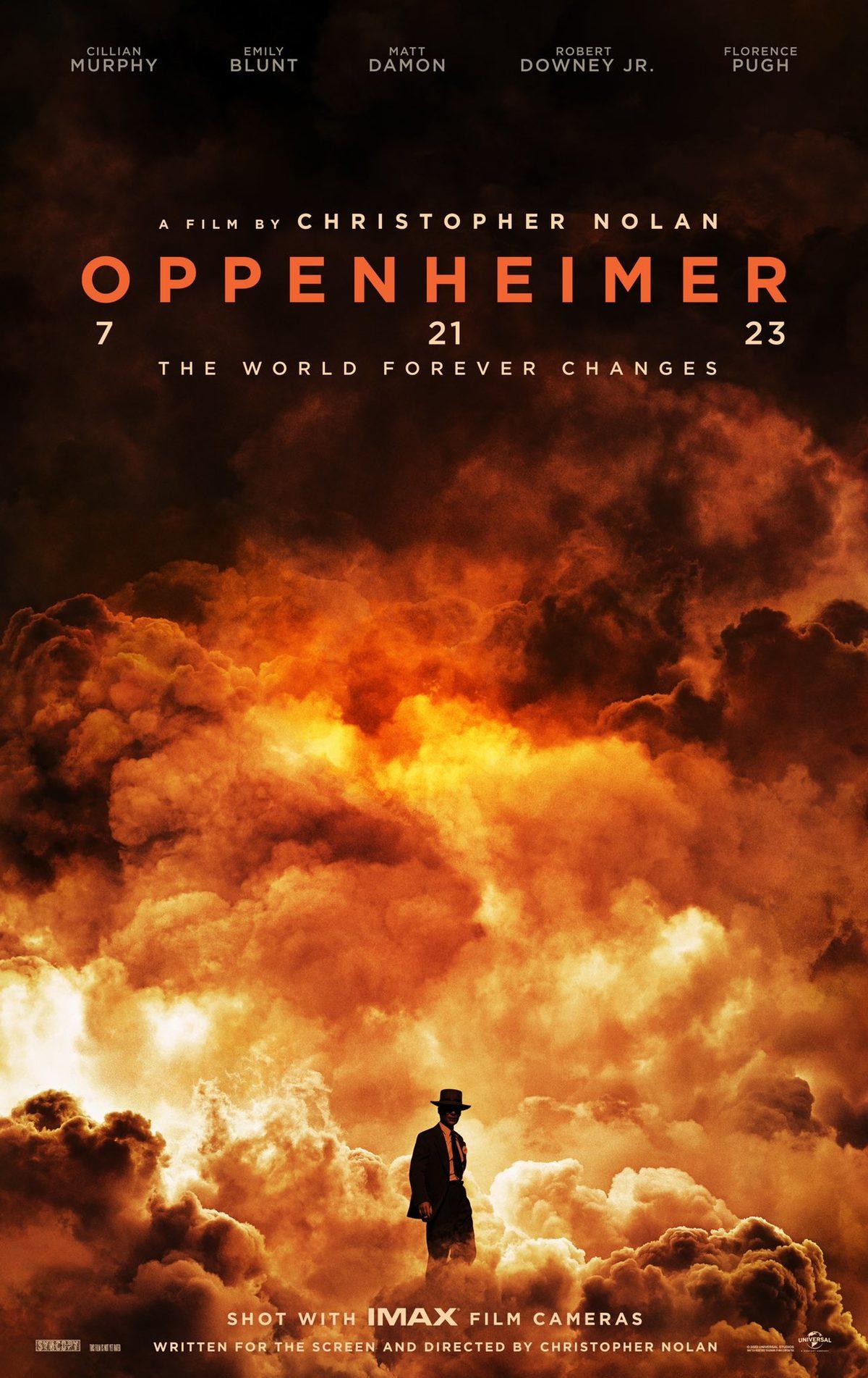 Christopher Nolan’ın Yeni Filmi Oppenheimer’dan İlk Poster Yayınlandı: Pek Çok Yıldız Tek Filmde Olacak