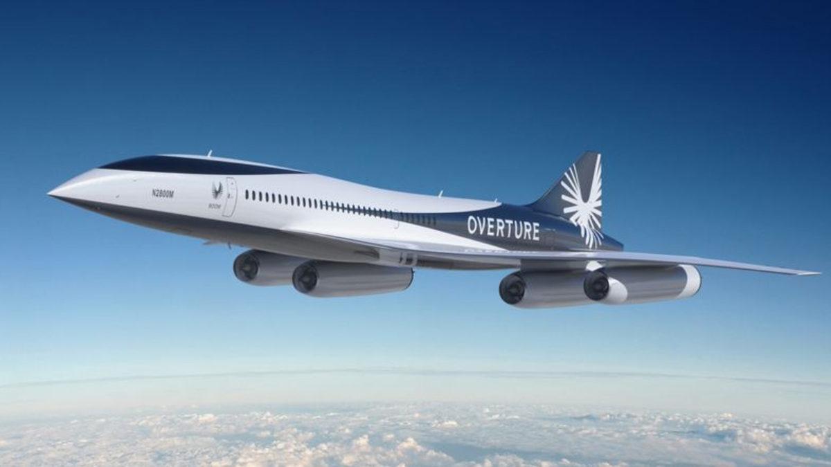 Türkiye’nin Bir Ucundan Diğer Ucuna 1 Saatten Kısa Sürede Gidebilecek Süpersonik Yolcu Uçağı: Overture