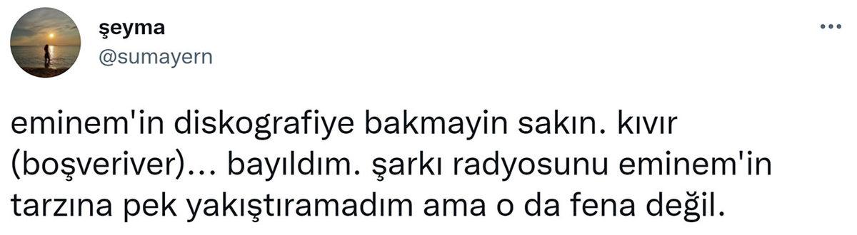 Eminem’in Spotify Hesabına Türkçe Şarkı Eklendi: Kıvır (Boşveriver)