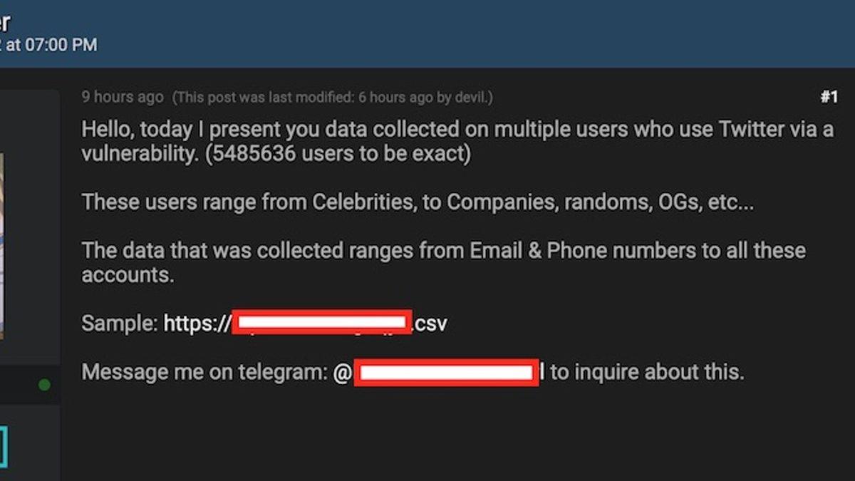 Hackerlar 5,4 Milyon Twitter Kullanıcısının Verilerini Çaldı: Şimdiden Binlerce Dolara Satılmaya Başladı