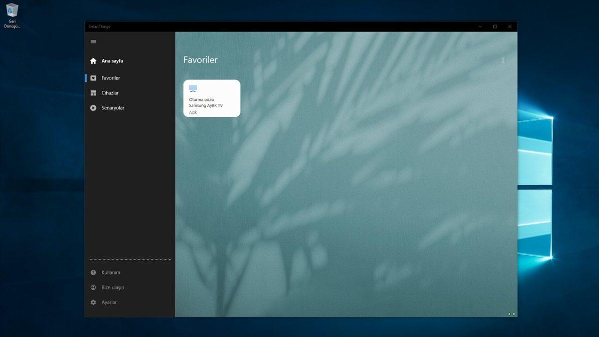 Samsung SmartThings Windows Uygulaması Yayınlandı