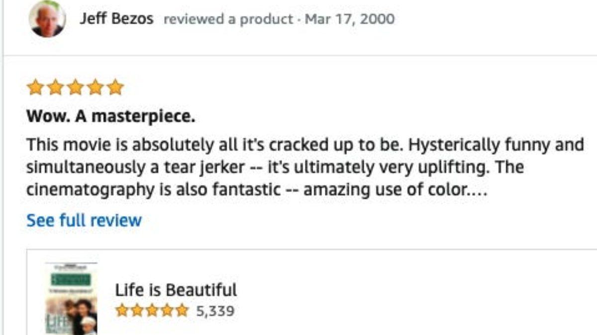 Jeff Bezos’un Amazon’daki Bazı Ürünler İçin Yaptığı Yorumlar Ortaya Çıktı