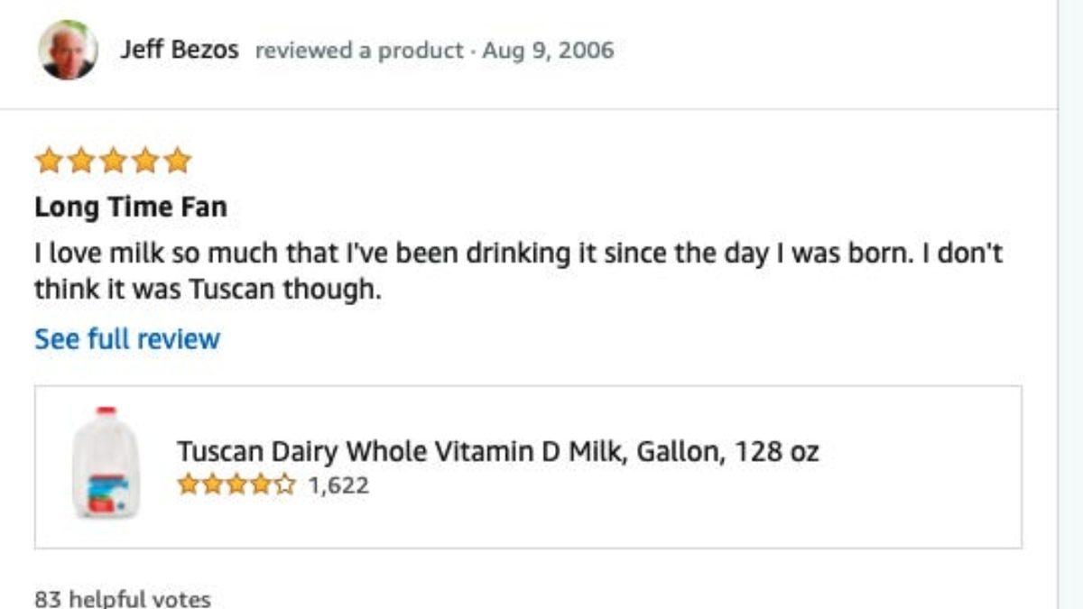 Jeff Bezos’un Amazon’daki Bazı Ürünler İçin Yaptığı Yorumlar Ortaya Çıktı