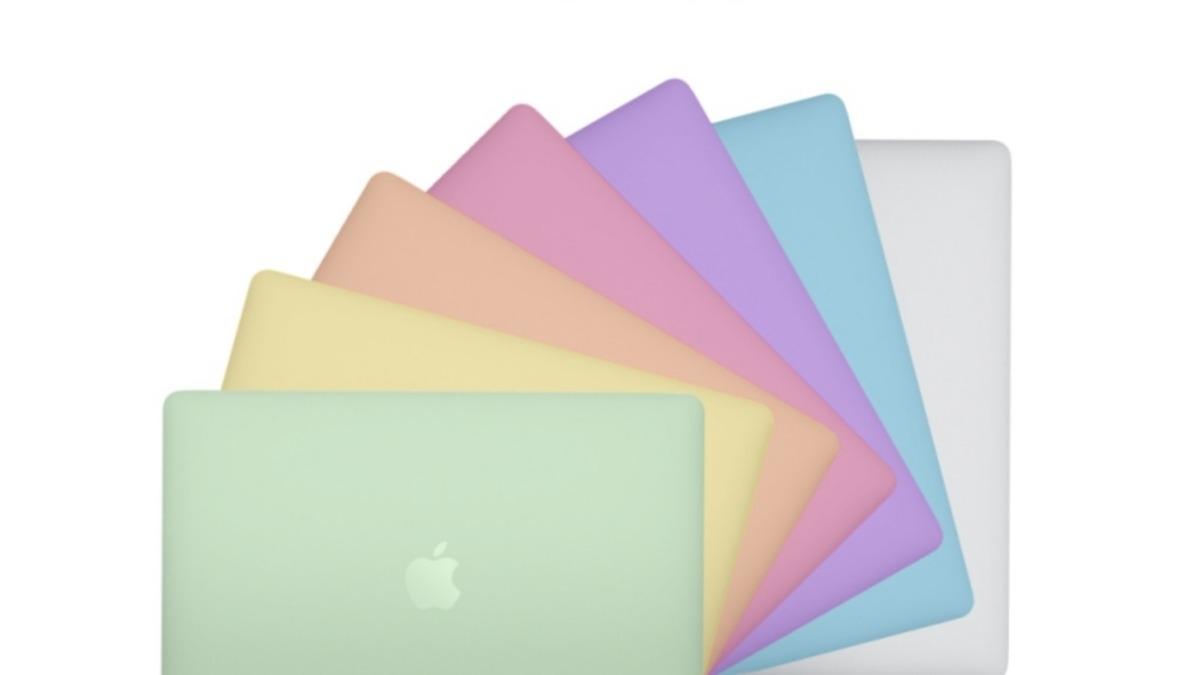 Rengarenk Geleceği Söylenen 2021 MacBook Air Böyle Görünecek