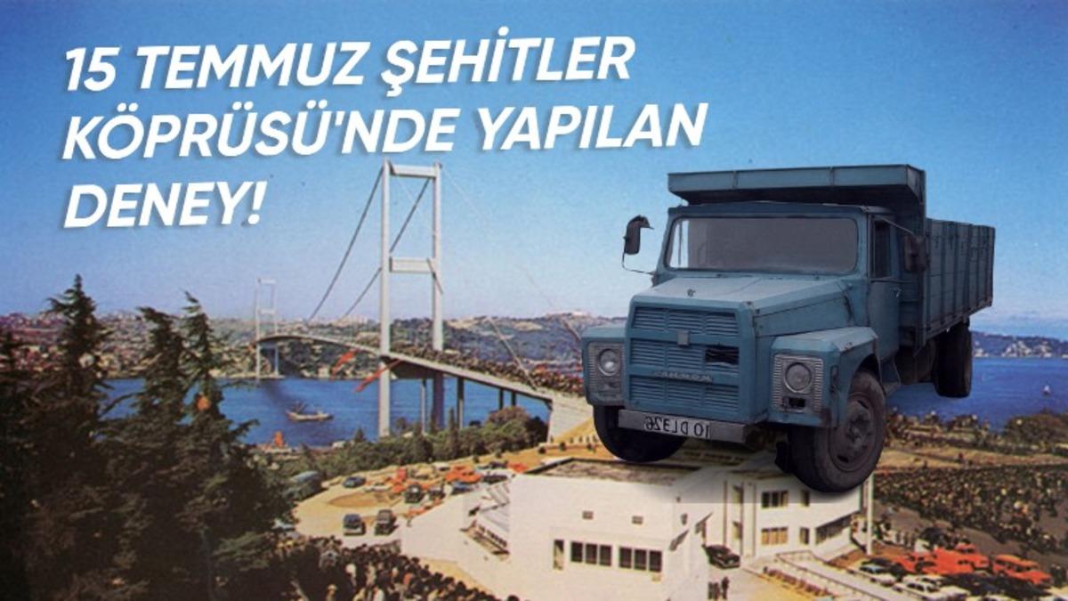 İstanbul’daki İlk Boğaz Köprüsünün Sağlamlığını Test Ederken Yapılan Akılalmaz Deney ve Sonuçları