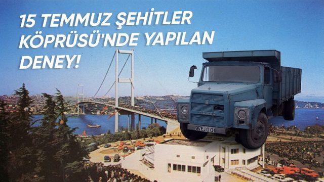İstanbul’daki İlk Boğaz Köprüsünün Sağlamlığını Test Ederken Yapılan Akılalmaz Deney ve Sonuçları