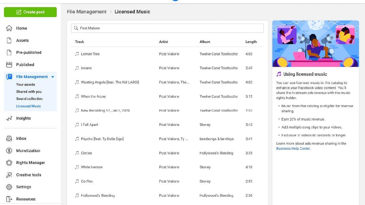 İçerik Oluşturucular Facebook’ta Müzikli Video Paylaşarak Gelir Elde Edecek: Türünün Tek Örneği!