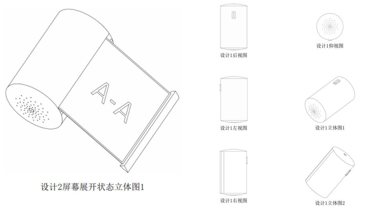 Xiaomi’nin Tuvalet Kağıdı Gibi Görünen Tuhaf Sarılabilir Telefon Patenti Ortaya Çıktı
