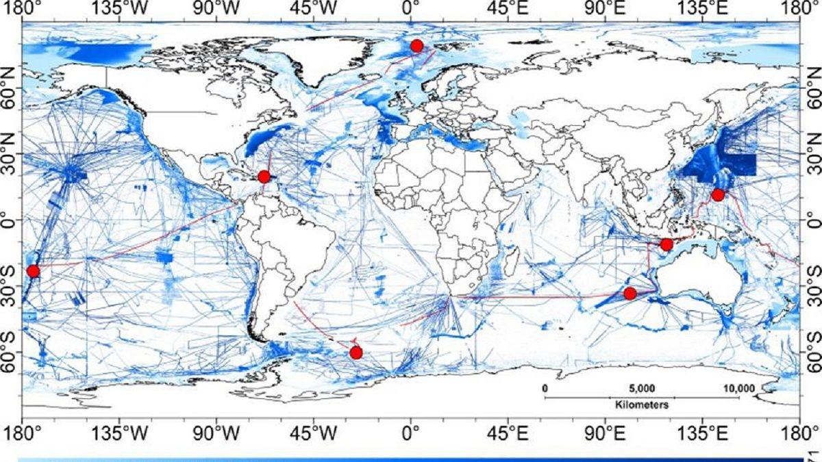 Bilim İnsanları, Tüm Okyanusların En Derin Noktalarını Tespit Etti