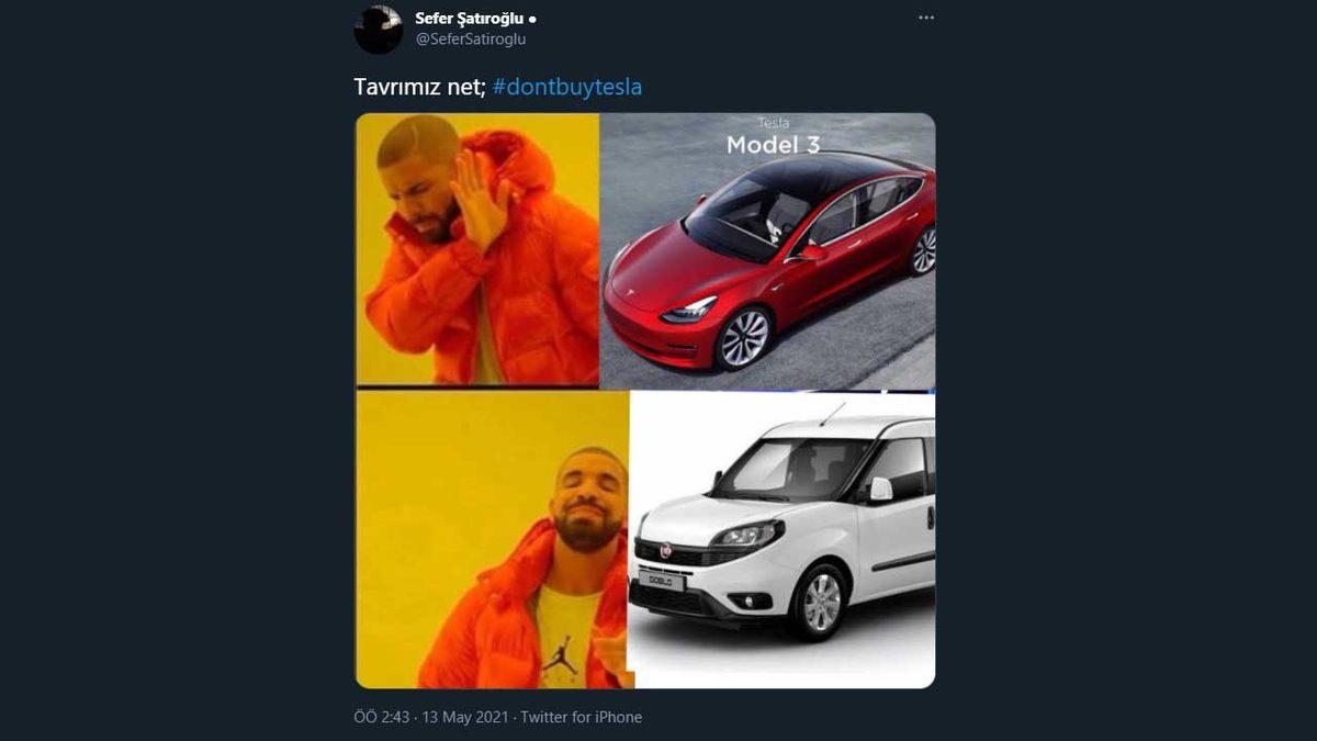 Tesla, Bitcoin’le Satın Almayı Durdurdu: Türk Kullanıcılar ’Tesla Satın Alma’ Akımına Destek Verdi