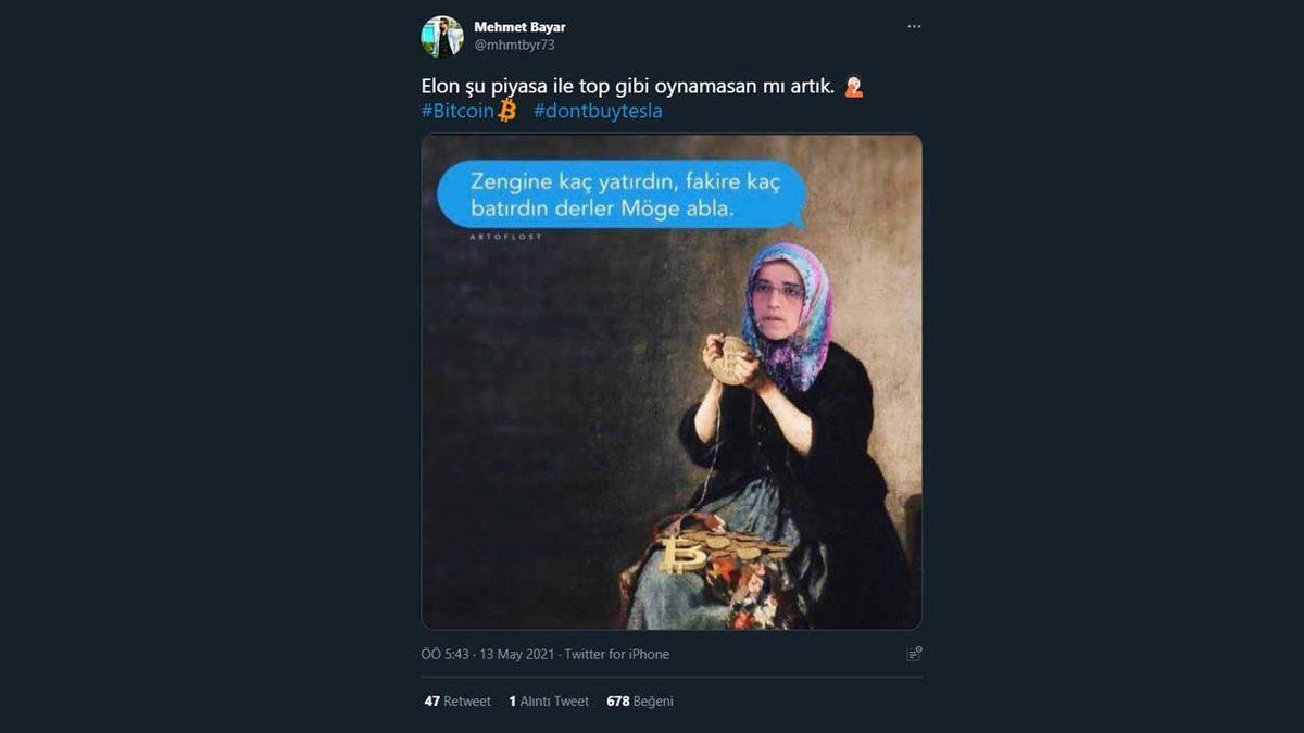 Tesla, Bitcoin’le Satın Almayı Durdurdu: Türk Kullanıcılar ’Tesla Satın Alma’ Akımına Destek Verdi