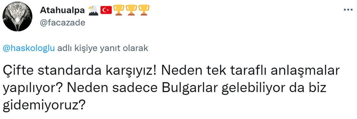 Bulgarların Vizesiz Şekilde Yılın Yarısını Türkiye’de Geçirebilecek Olması Sosyal Medyada Tartışma Başlattı