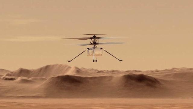 NASA, İzleyenleri Mars’ta Gibi Hissettiren Ingenuity’nin Üç Boyutlu Uçuş Videosunu Yayınladı
