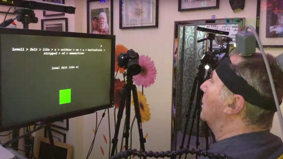 Felçli Bir Birey, Düşünceleri Yazıya Çeviren Yapay Zeka Sistemiyle Yazı Yazdı