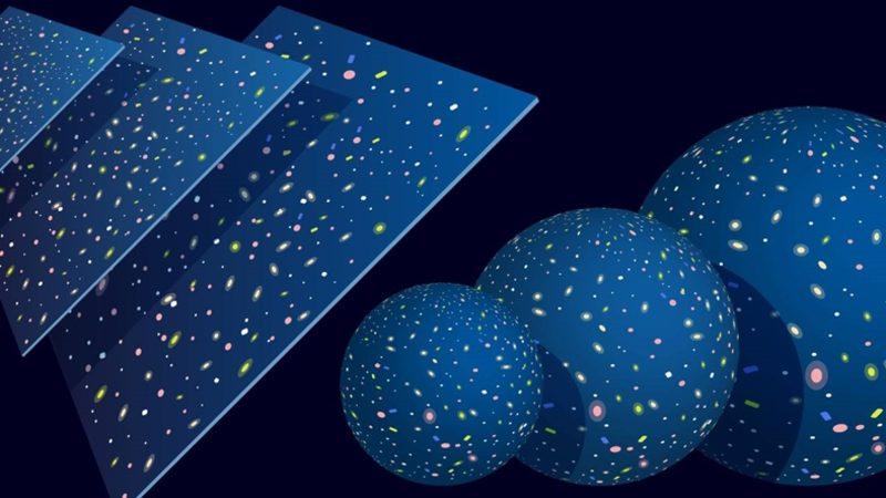 Yeterince Uzaklaşıp Evrenin Tamamına Bakabilseydik Hangi Şekli Görürdük?