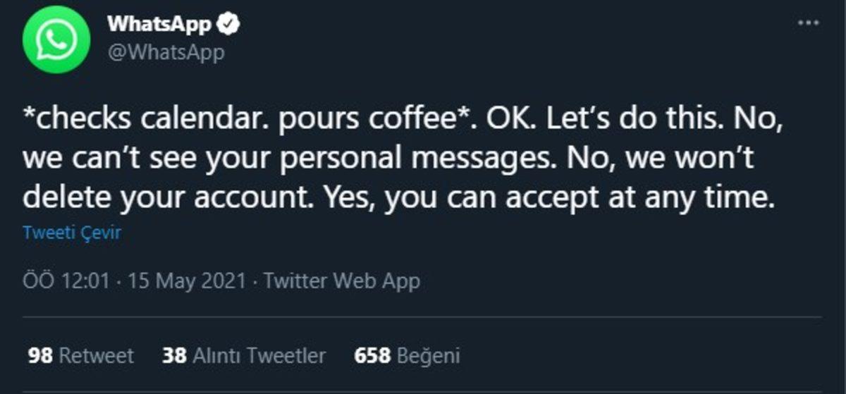 Telegram, Twitter’da WhatsApp’ı Tiye Aldı: WhatsApp’tan Cevap Gecikmedi