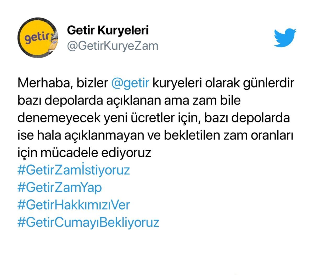 Bir Getir Deposunda Kuryelere Yapılan Zam Sosyal Medyada Gündem Oldu: Getir’den Açıklama Geldi!