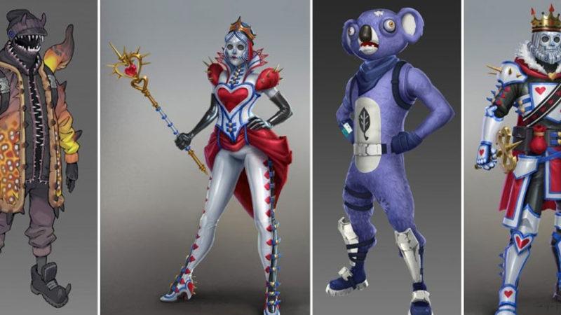 Fortnite’a Gelmesi Olası Bazı Konsept Kostüm Tasarımları Ortaya Çıktı