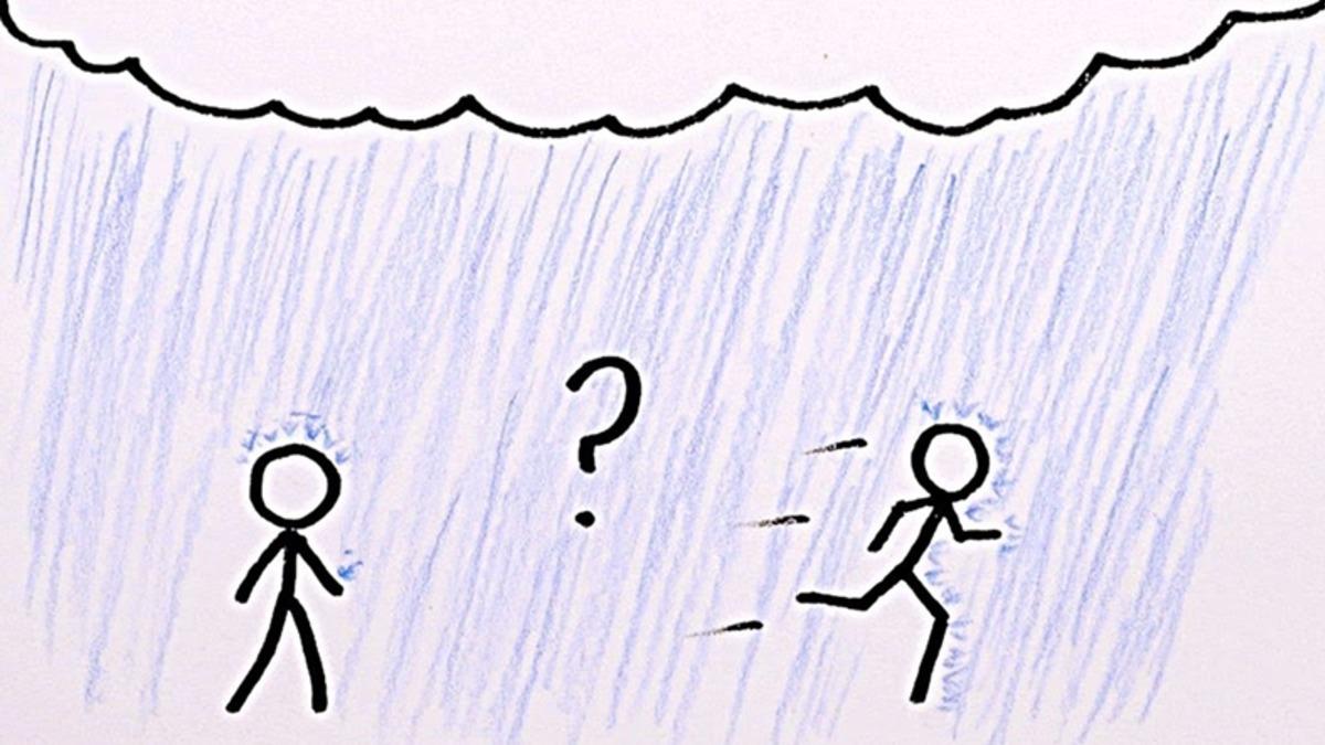 Yağmurda Daha Az Islanmak İçin Koşmak mı Gerekir, Yoksa Yürümek mi? İşte Asırlık Sorunun Kesin Cevabı!