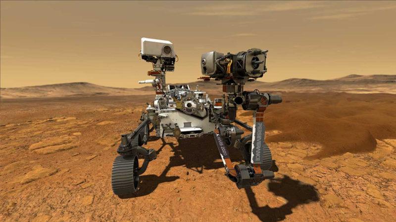 NASA’nın Perseverance Aracından Mars Taşlarının Yakın Görüntüleri Geldi