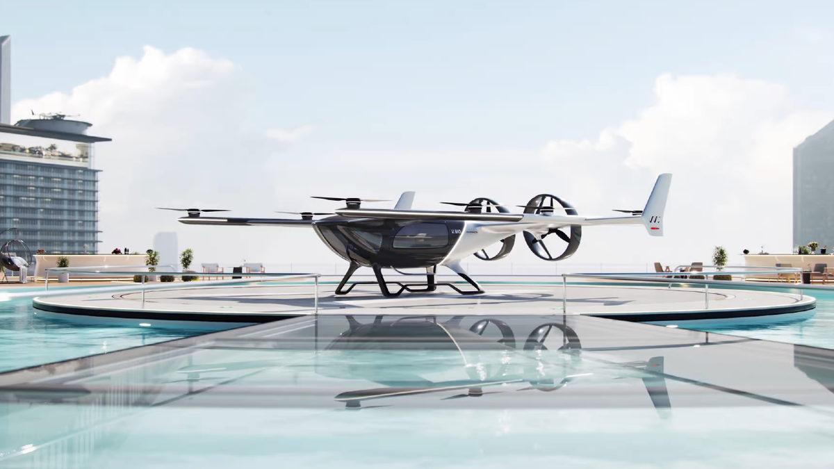 Volkswagen İlk ’Uçan Taksisi’ V.MO’yu Tanıttı: 200 Km Menzile Sahip Olacak