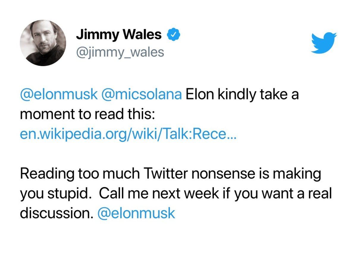 Elon Musk, Wikipedia’yı Nesnelliğini Kaybetmekle Suçladı (Sitenin Kurucusundan Sert Cevap Geldi!)