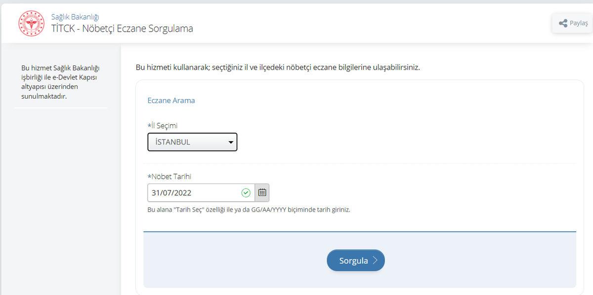 e-Devlet’e ’Nöbetçi Eczane Bulma’ Özelliği Eklendi: Peki Nasıl Kullanılır?