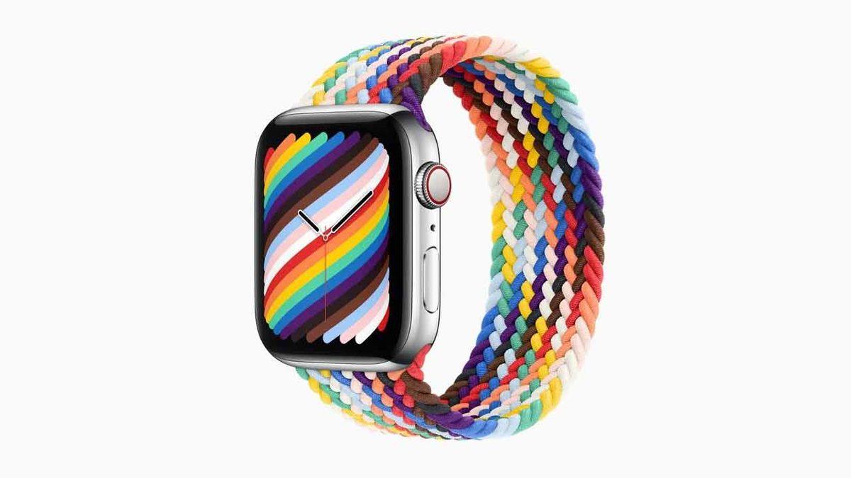 Apple, Onur Günü Serisine Özel İki Yeni Apple Watch Kayışını ve Ekran Tasarımlarını Duyurdu