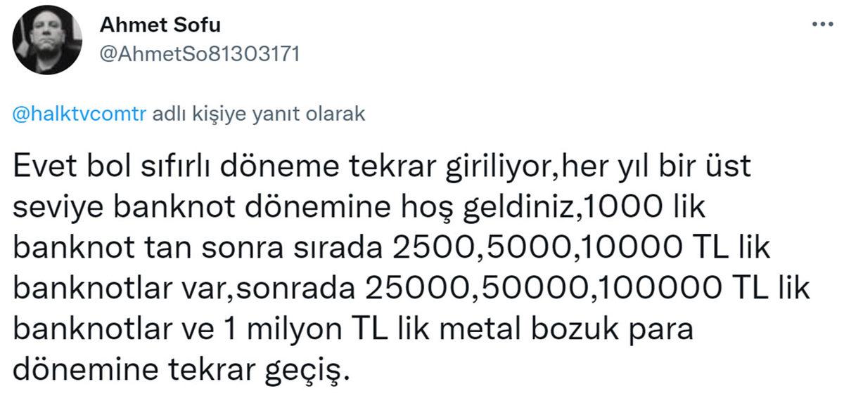 Bakan Nebati’den 1000 TL’lik Banknot ve 10 TL’lik Madeni Para İddiaları Hakkında Açıklama