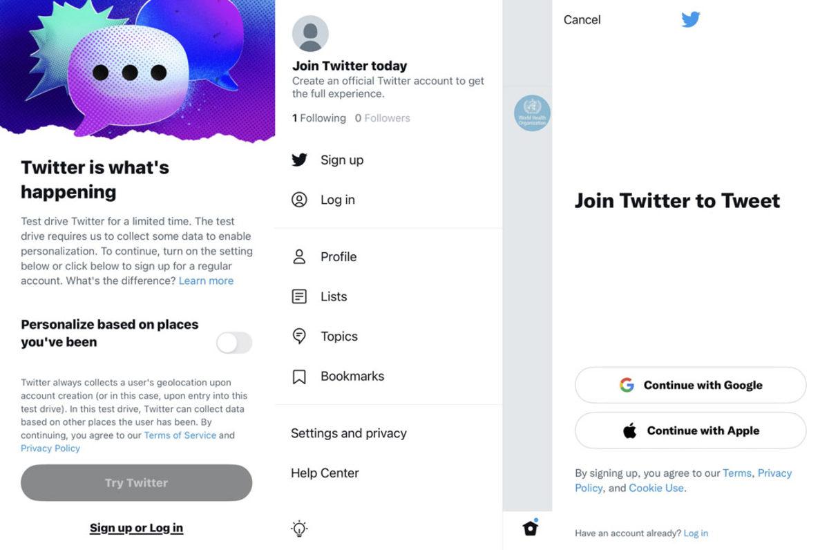 iPhone Kullanıcıları, Üye Olmadan Twitter Kullanabilecek (Bu Özellik Halis mi?)