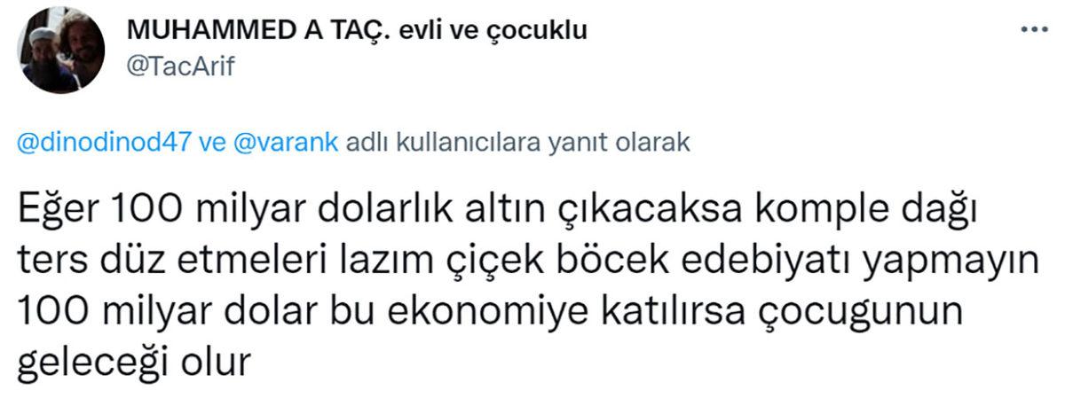 Bakan Varank, Çanakkale’de 100 Milyar Dolarlık Altın Olduğunu Açıkladı: Sosyal Medya İkiye Bölündü