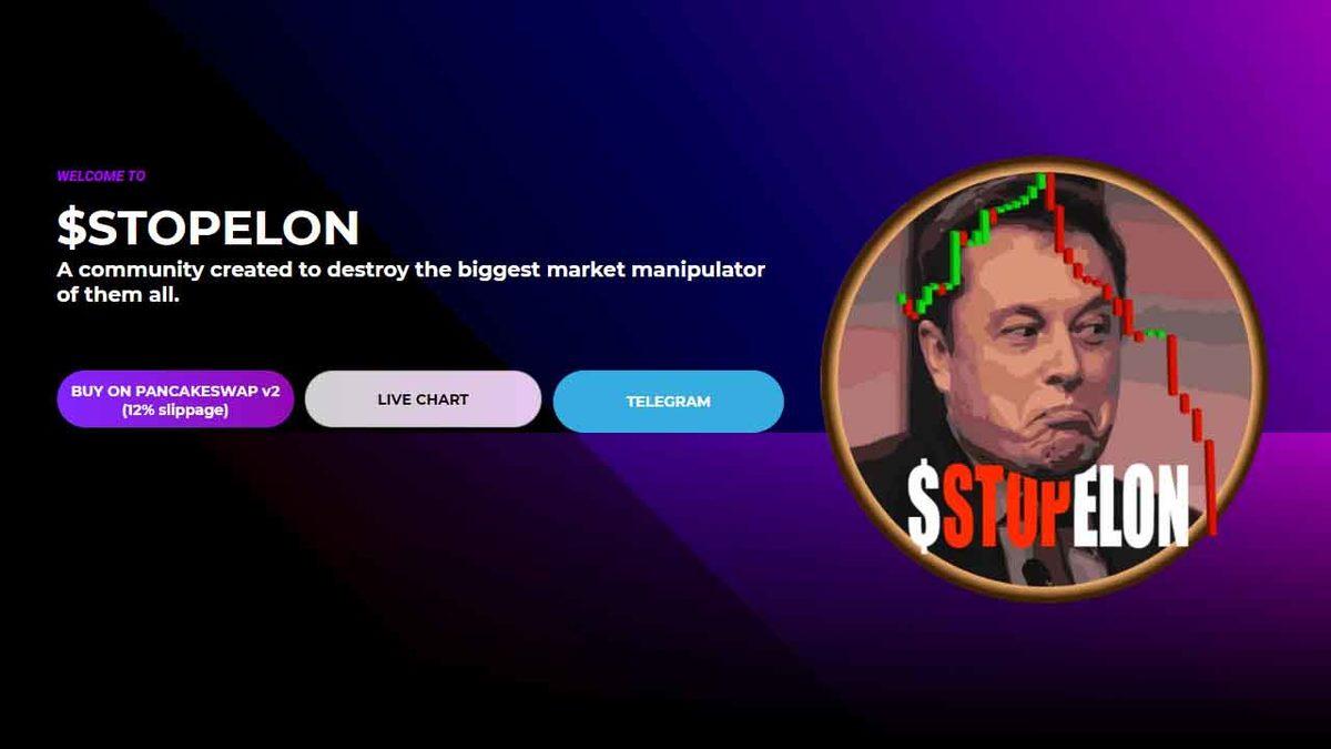 Elon Musk’a Karşı Kurulan ve İlginç Amaçları Olan Kripto Para Birimi: $STOPELON