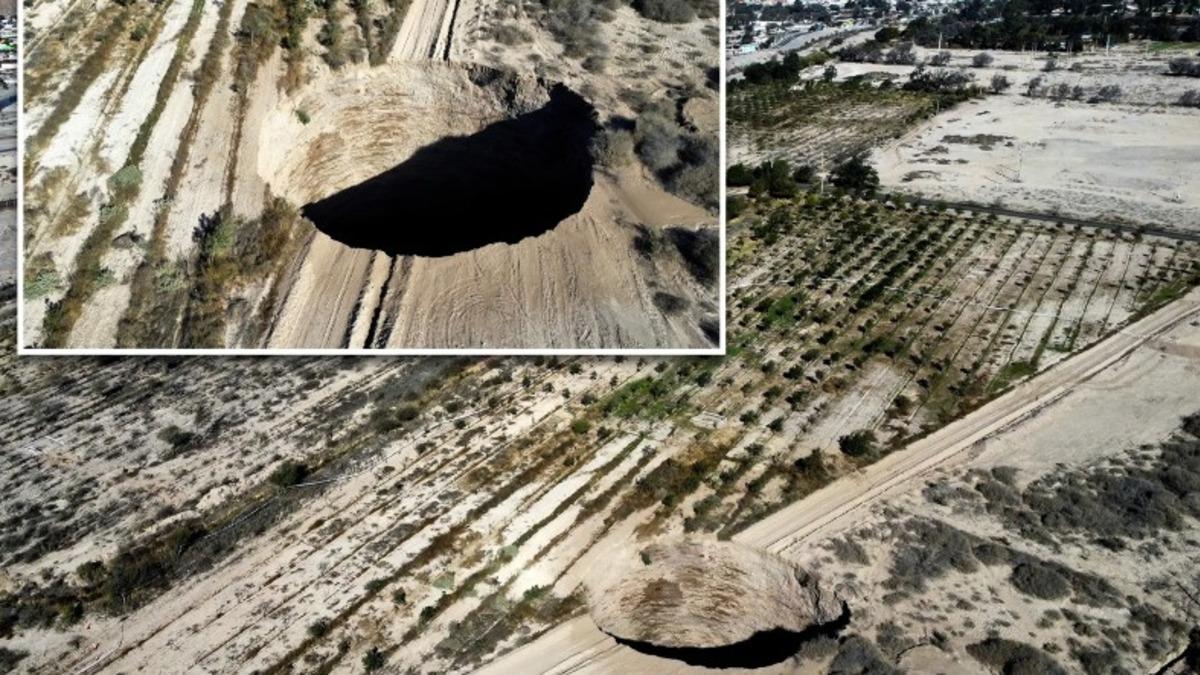Şili’de Aniden Ortaya Çıkan Devasa Obruk İnceleme Altına Alındı