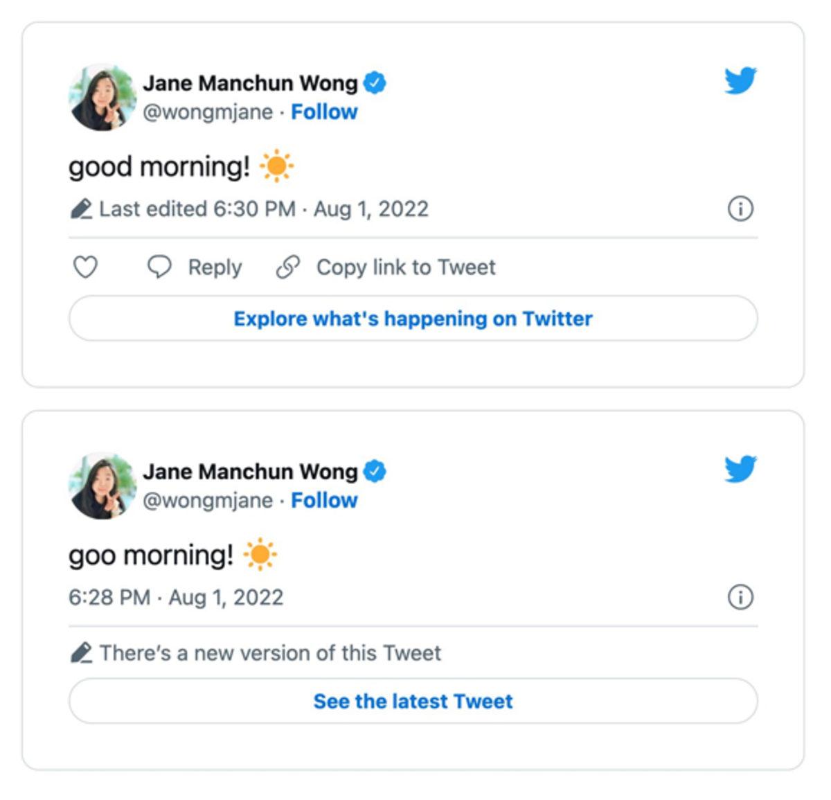 Twitter’da Paylaşıldıktan Sonra Düzenlenen Tweetlerin Nasıl Görüneceği Ortaya Çıktı