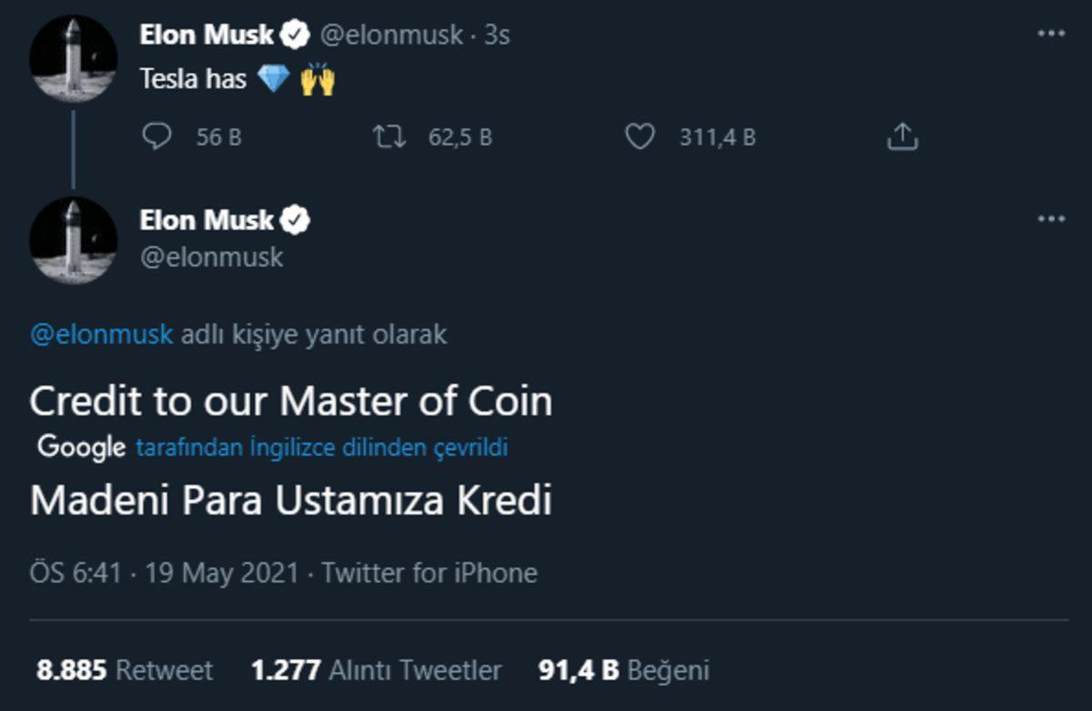 Elon Musk, Bitcoin’in Sert Düşüşünün Ardından İlk Kez Açıklama Yaptı