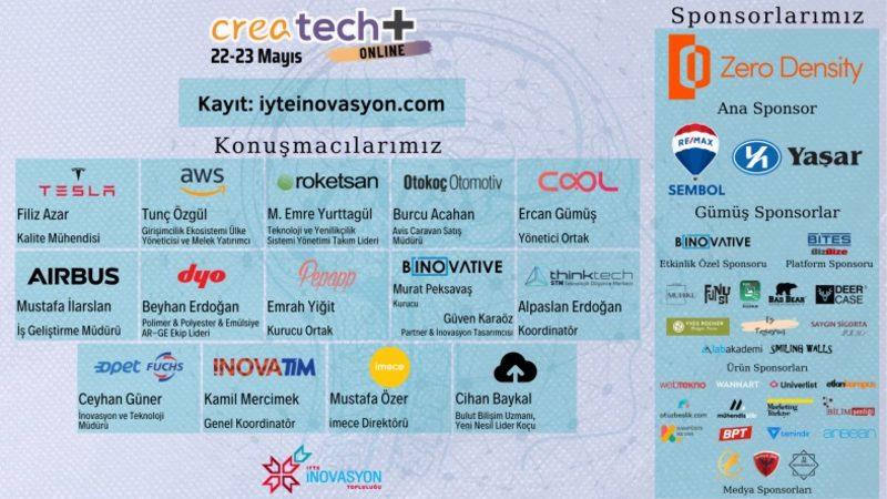 CreaTECH+ Online Etkinliği 22 Mayıs’ta Başlıyor