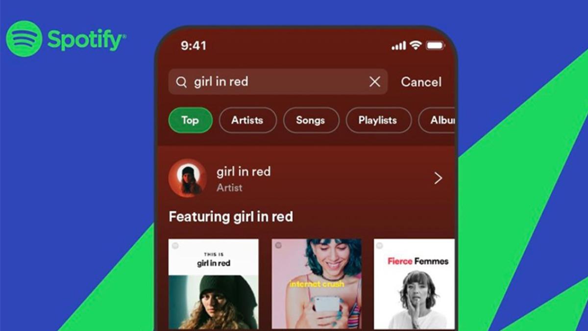 Spotify Mobil Uygulaması İçin Arama Filtreleri Özelliğini Duyurdu