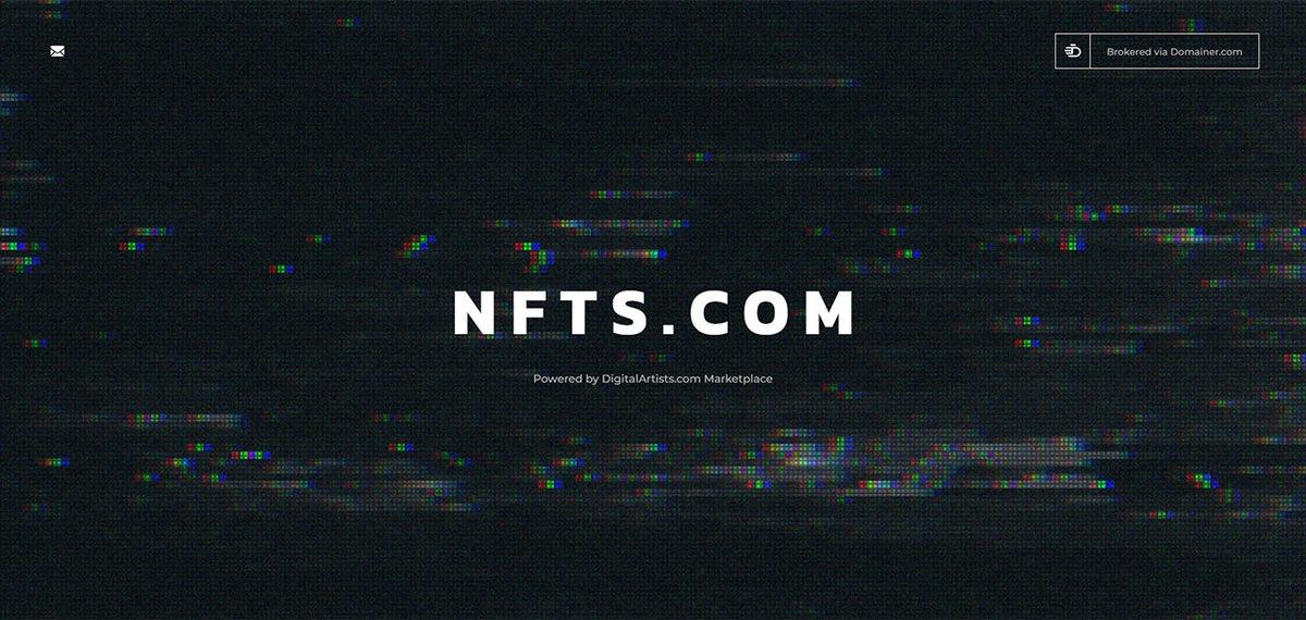 ’NFTs.com’ Tarihin En Pahalı İkinci Alan Adı Oldu: İşte 