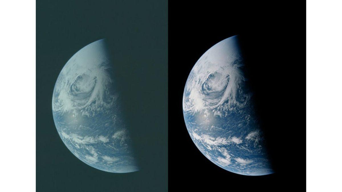 Astronotların Çektiği 50 Yıllık Dünya Fotoğrafları Yeniden Düzenlendi [Muhteşem Görünüyorlar]