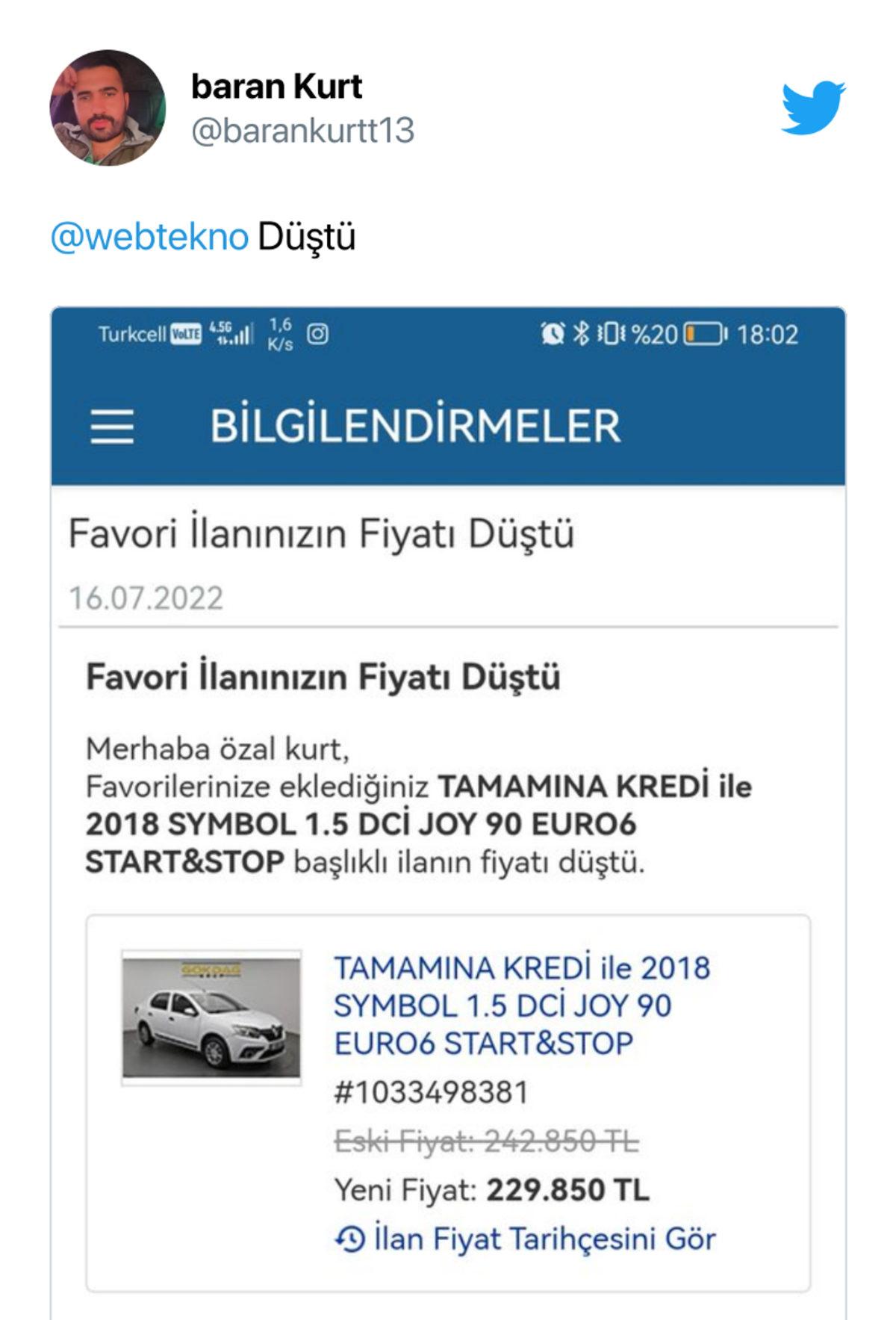 İkinci El Otomobil Fiyatlarında Düşüş Başladı: İşte İlanlardaki Fiyat Değişimleri