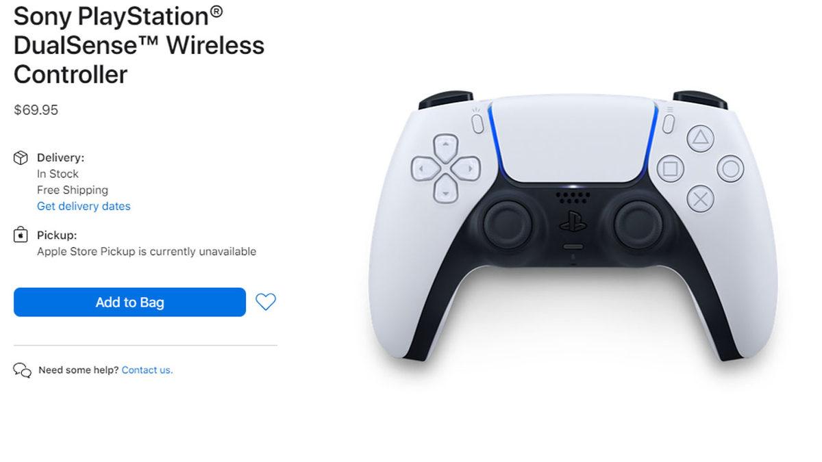 PS5 Kontrolcüsü DualSense, Apple’ın Mağazasında Satışa Sunuldu