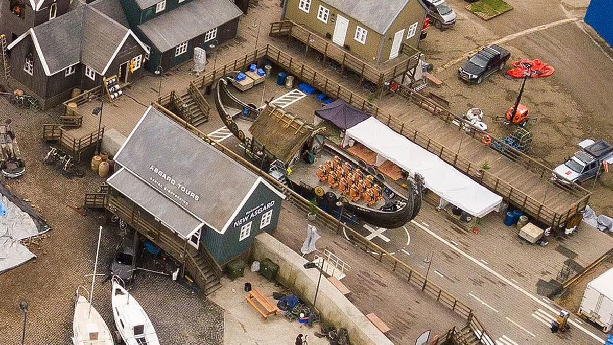 Thor: Love and Thunder’ın İnşa Aşamasındaki Seti Havadan Görüntülendi