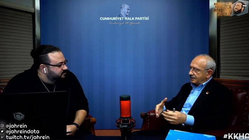 Kemal Kılıçdaroğlu, Twitch Yayınında Jahrein’in Sorularını Yanıtladı